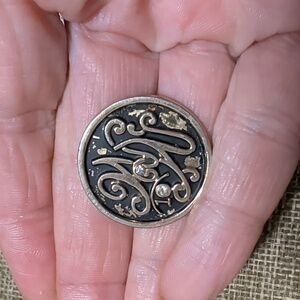 Vintage Weight Watchers 10 Pounds lbs Reward Enamel Lapel Pin Badge Brooch